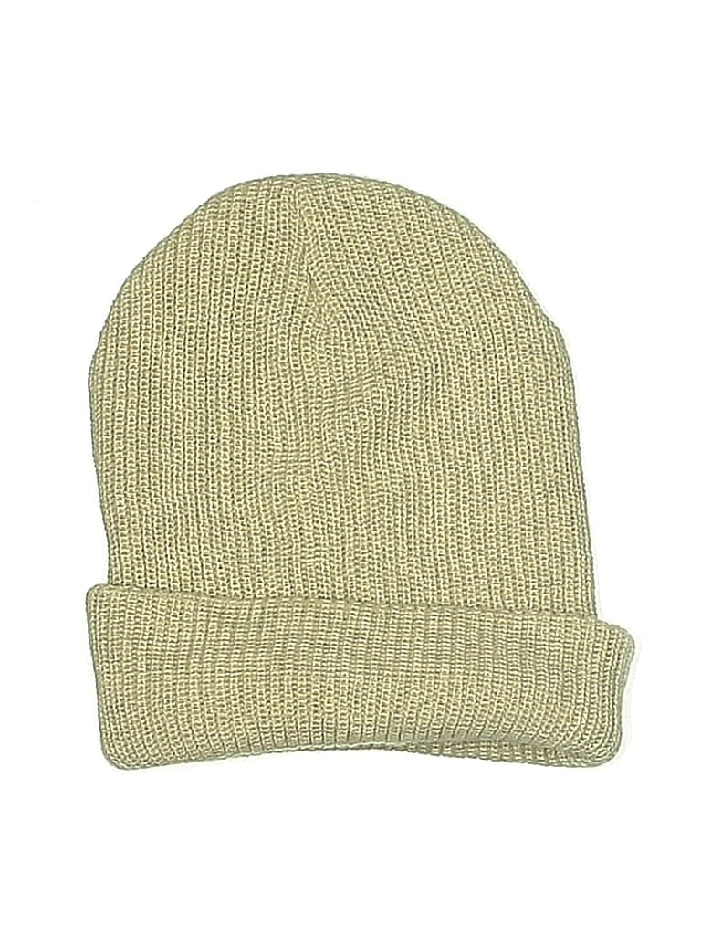 Pre-owned Brixton Beanie Hat In Brown