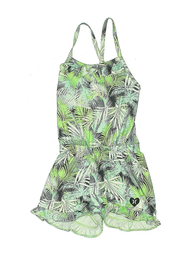 Pre-owned Hurley Kids'  Dress In Green