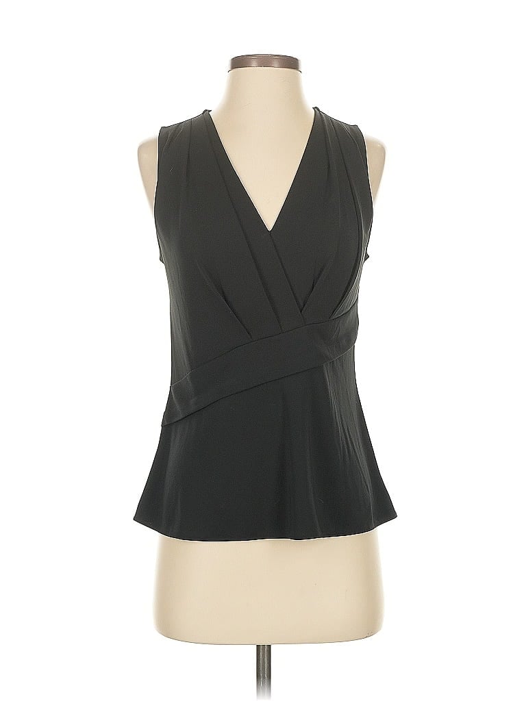 Click to view more detailed imagery on our partner's website Pre-owned Banana Republic Sleeveless Blouse In Black