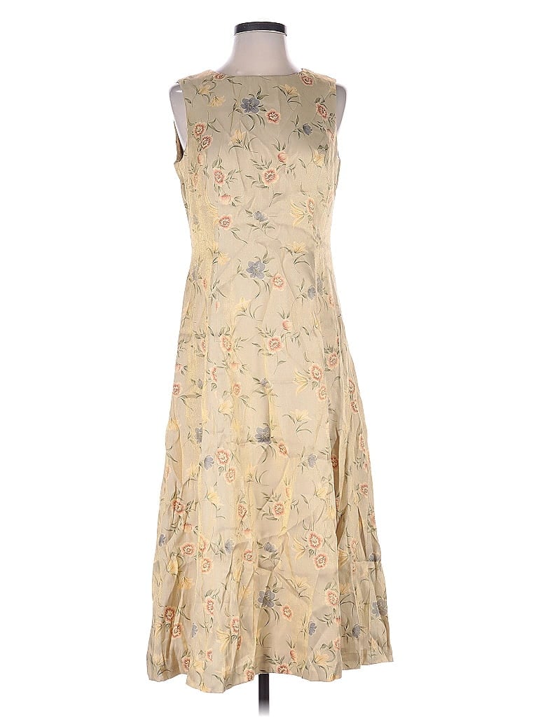 Pre-owned Talbots Cocktail Dress In Brown