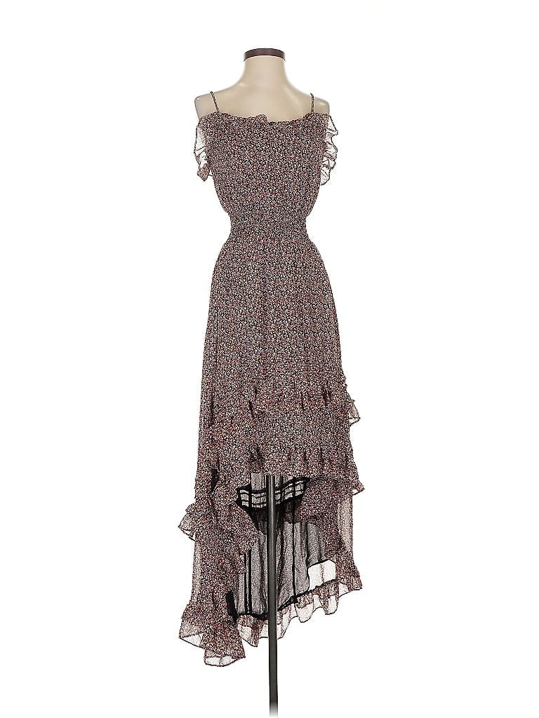 PATTERSON J. KINCAID Pre-owned Cocktail Dress In Brown