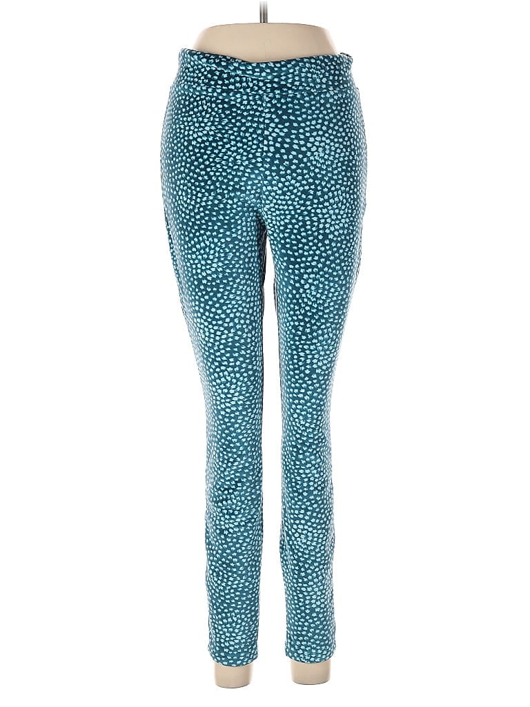 Pre-owned Lands' End Casual Pants In Blue