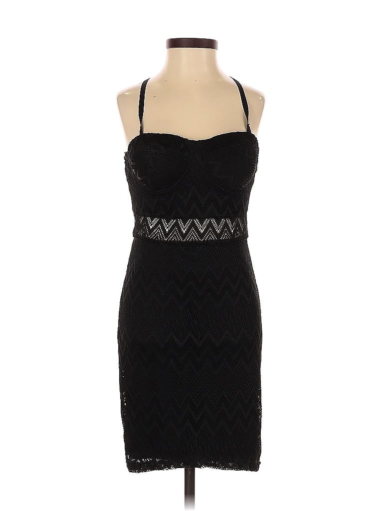 Pre-owned Material Girl Cocktail Dress In Black