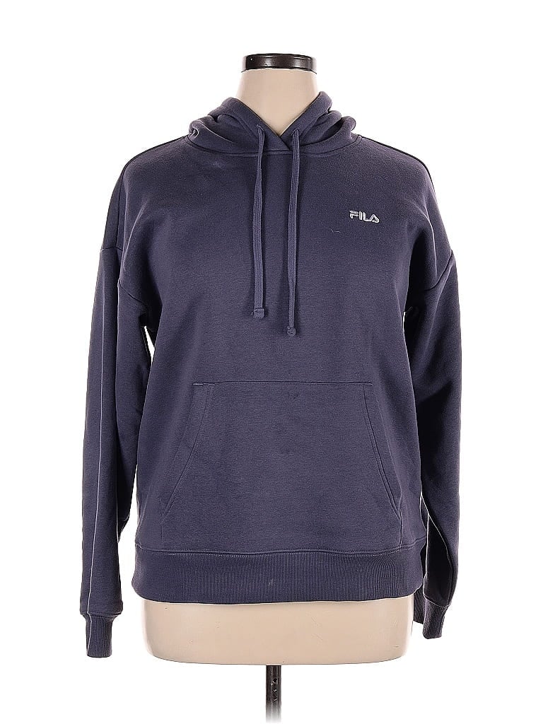Click to view more detailed imagery on our partner's website Pre-owned Fila Pullover Hoodie In Purple