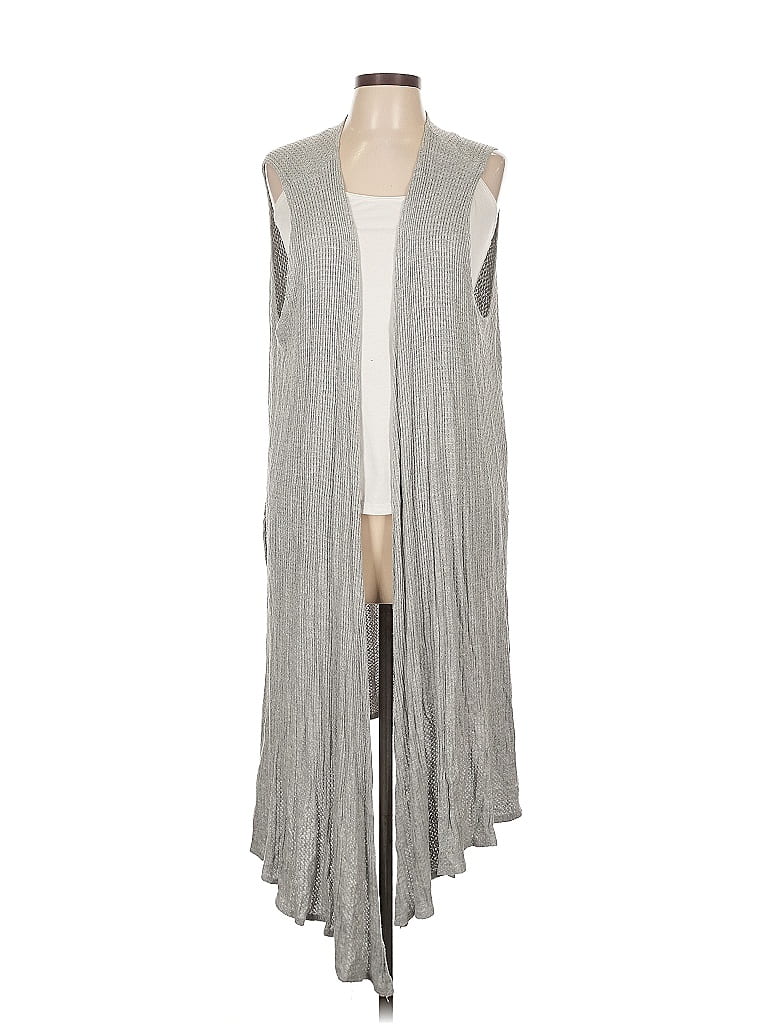 Pre-owned Lularoe Cardigan Sweater In Gray