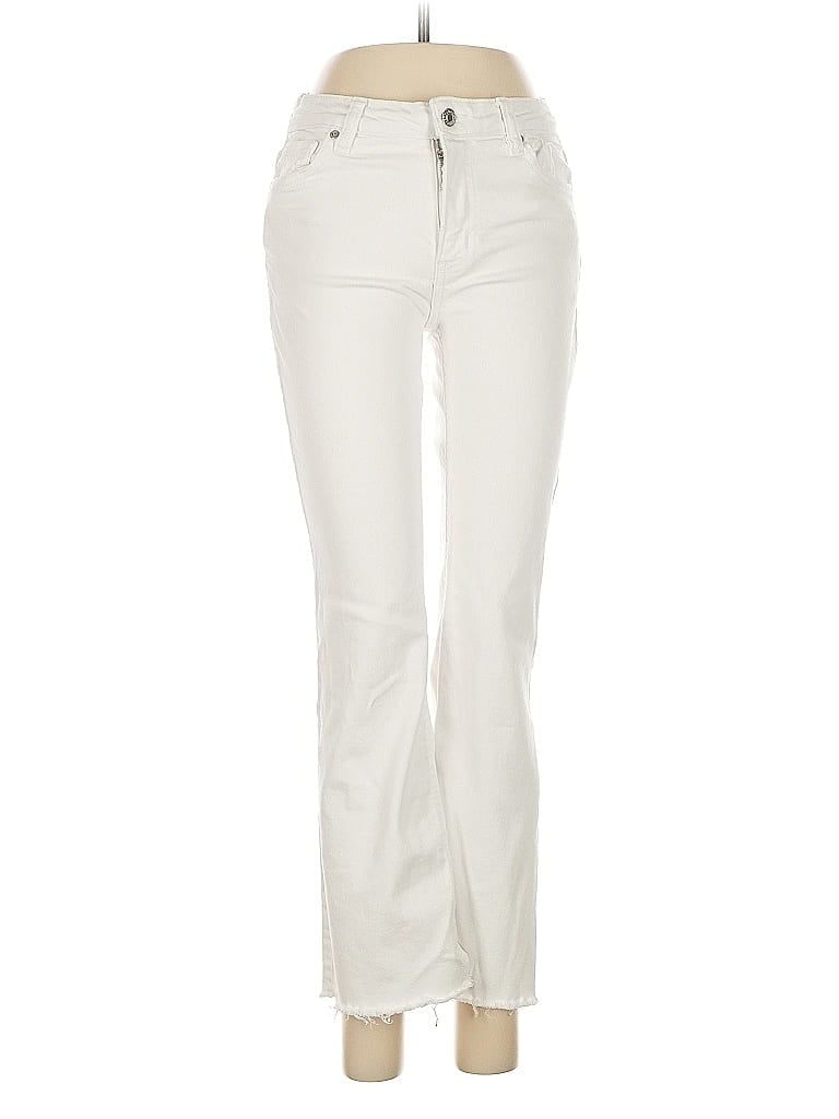 Pre-owned Mng Jeans In White