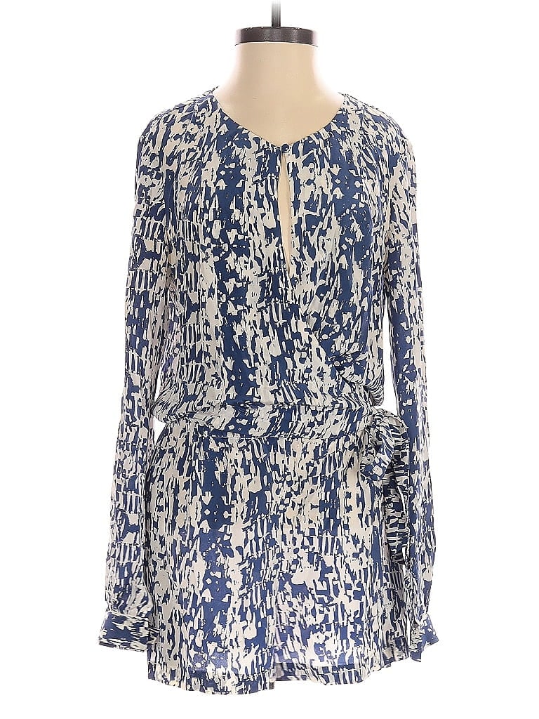 Pre-owned Intermix Romper In Blue