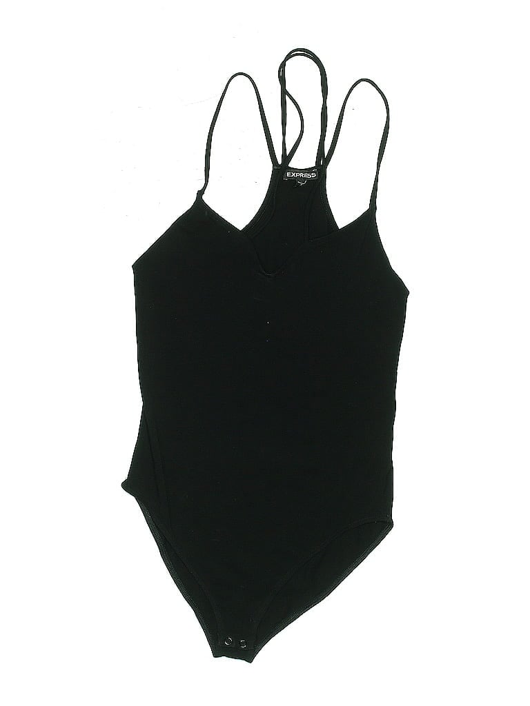 Pre-owned Express Bodysuit In Black