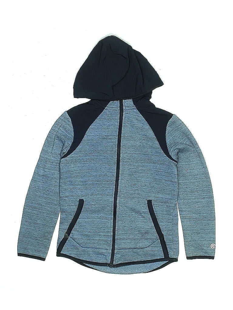 Pre-owned C9 By Champion Kids' Zip Up Hoodie In Blue
