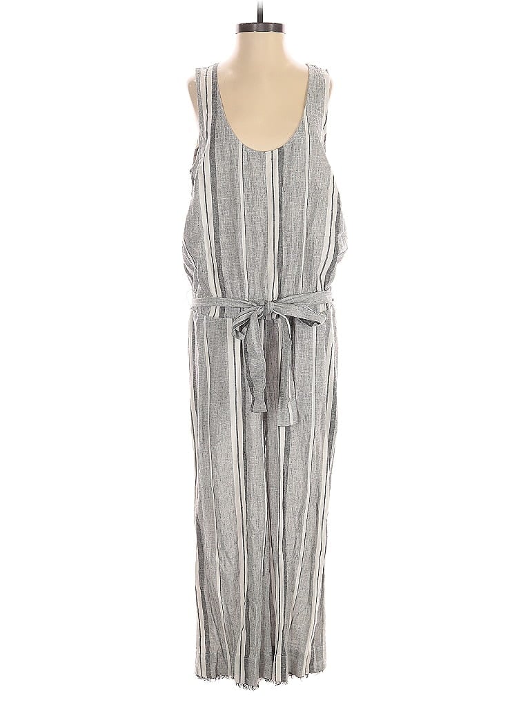 Pre-owned Cloth & Stone Jumpsuit In Gray