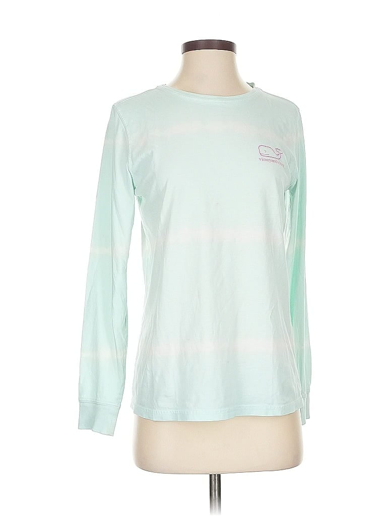 Click to view more detailed imagery on our partner's website Pre-owned Vineyard Vines Long Sleeve T-shirt In Blue