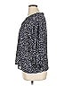 Gap 100% Polyester Blue 3/4 Sleeve Blouse Size XL - photo 5