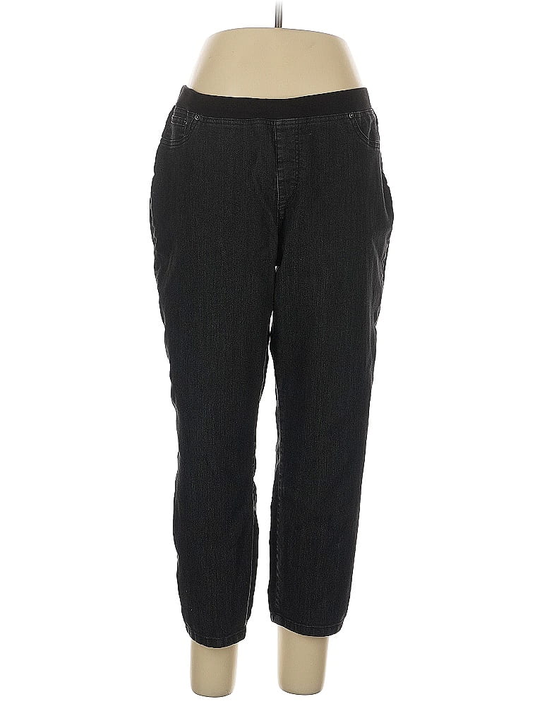 Pre-owned Chico's Casual Pants In Black