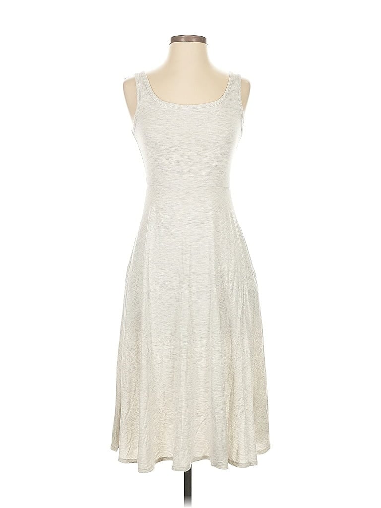 Pre-owned Olivia Rae Casual Dress In Silver