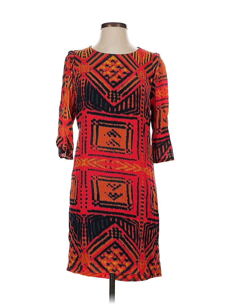 Click to view more detailed imagery on our partner's website Pre-owned Sandro Casual Dress In Orange