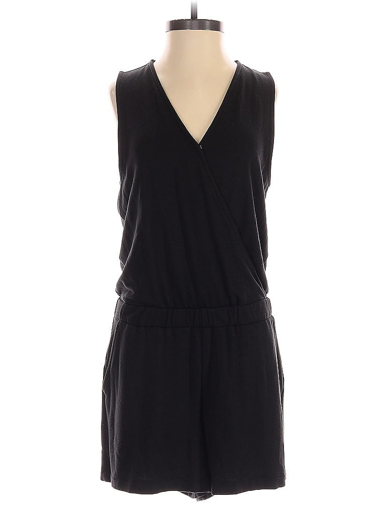 Pre-owned Lou & Grey Romper In Black