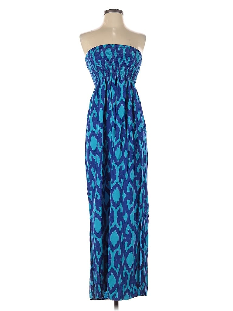 Pre-owned Gap Outlet Casual Dress In Blue