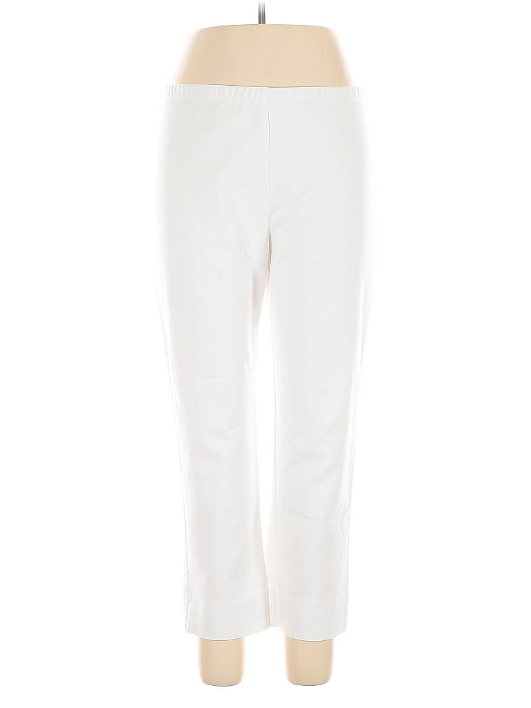 Pre-owned Karen Kane Casual Pants In White