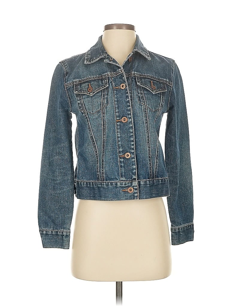 Pre-owned Gap Denim Jacket In Blue