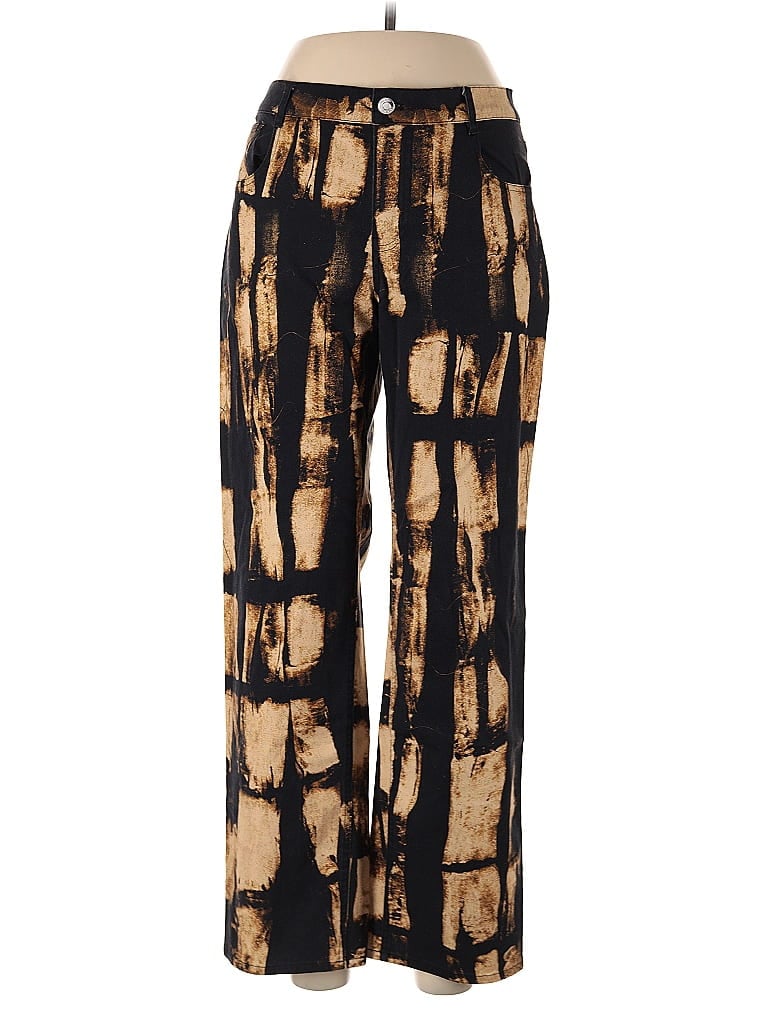 Pre-owned Miaou Casual Pants In Black