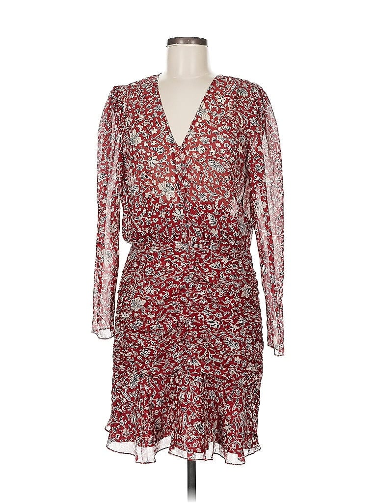 Pre-owned Veronica Beard Cocktail Dress In Red