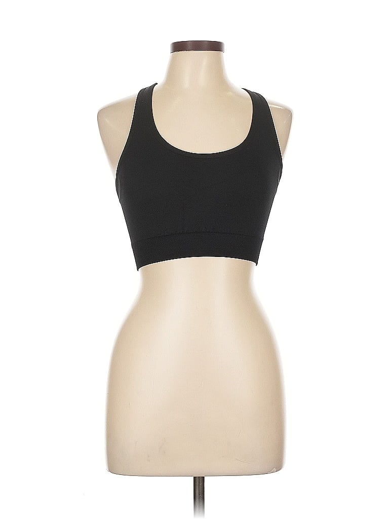 Pre-owned Unbranded Tank Top Black Halter Neckline Tops