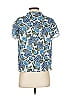 MISA Los Angeles Blue Short Sleeve Blouse Size XS - photo 2