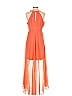 Guess 100% Polyester Orange Cocktail Dress Size 1 - photo 2