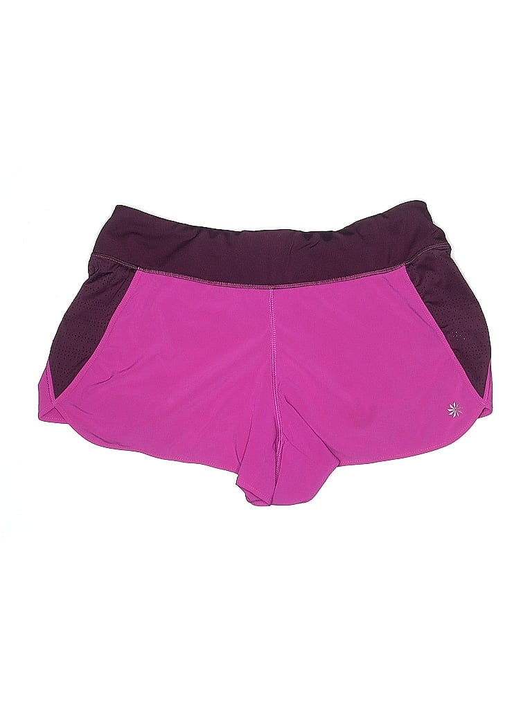 Pre-owned Athleta Athletic Shorts In Purple