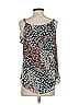 Atina Cristina 100% Polyester Silver Sleeveless Blouse Size XS - photo 2