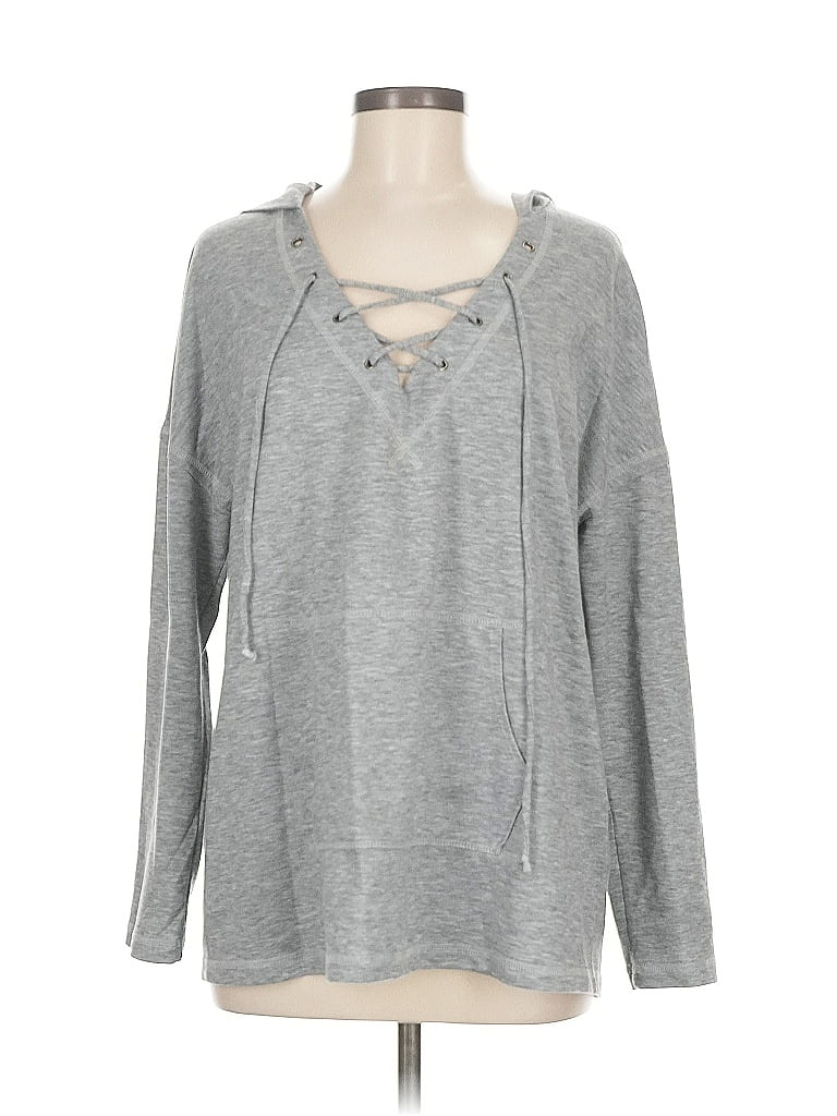 Pre-owned Caslon Pullover Sweater In Gray