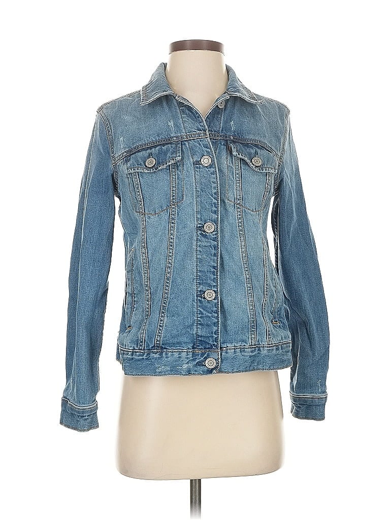 Pre-owned Lauren Conrad Denim Jacket In Blue