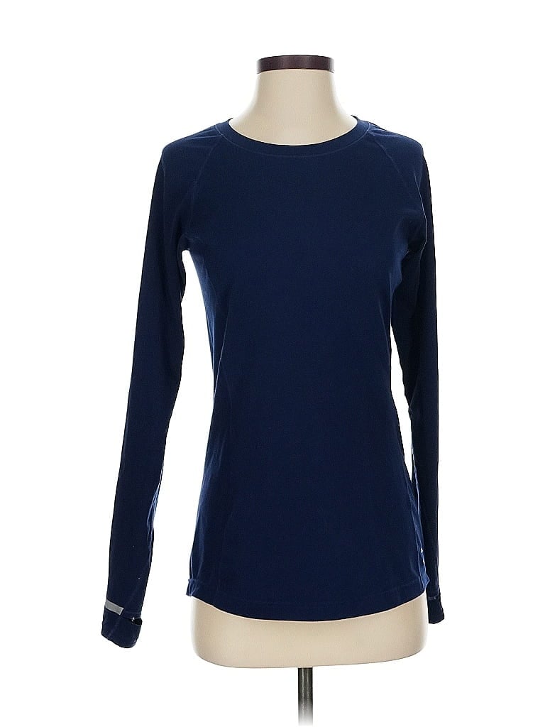 Click to view more detailed imagery on our partner's website Pre-owned New Balance Long Sleeve T-shirt In Blue