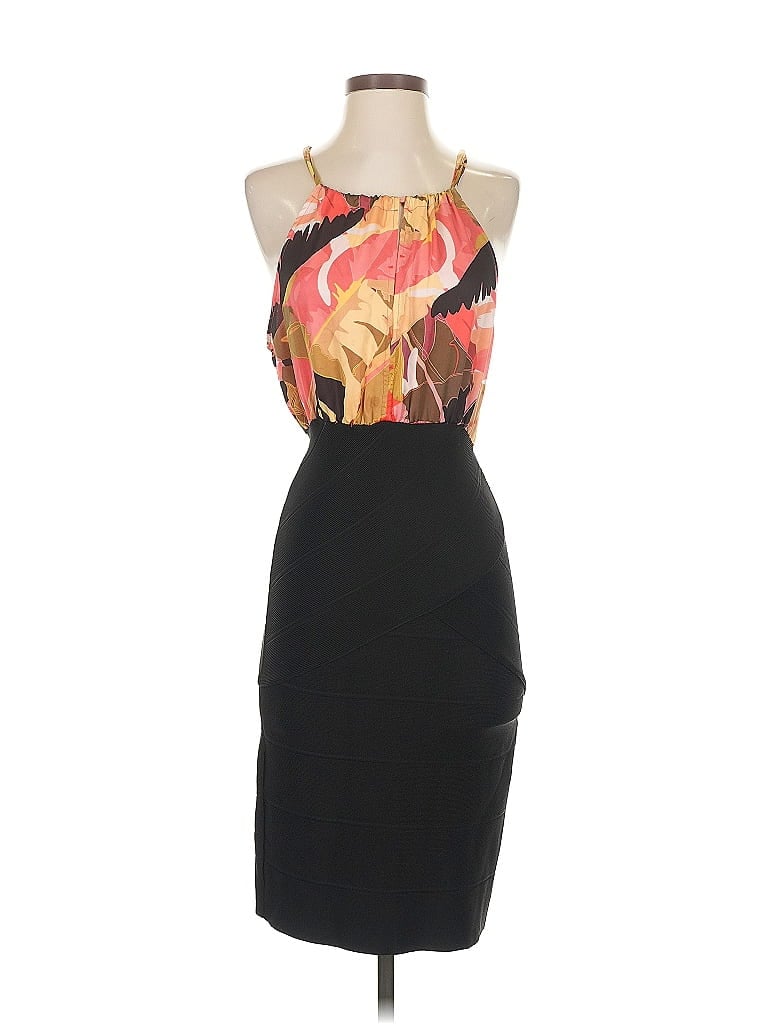 Click to view more detailed imagery on our partner's website Pre-owned Bebe Cocktail Dress In Black