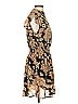 THML 100% Polyester Paisley Brown Cocktail Dress Size S - photo 4