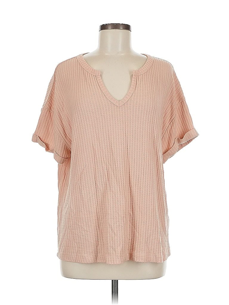 Click to view more detailed imagery on our partner's website Pre-owned Natural Reflections Short Sleeve T-shirt In Pink