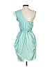 Brian Reyes Teal Blue Cocktail Dress Size 4 - photo 2