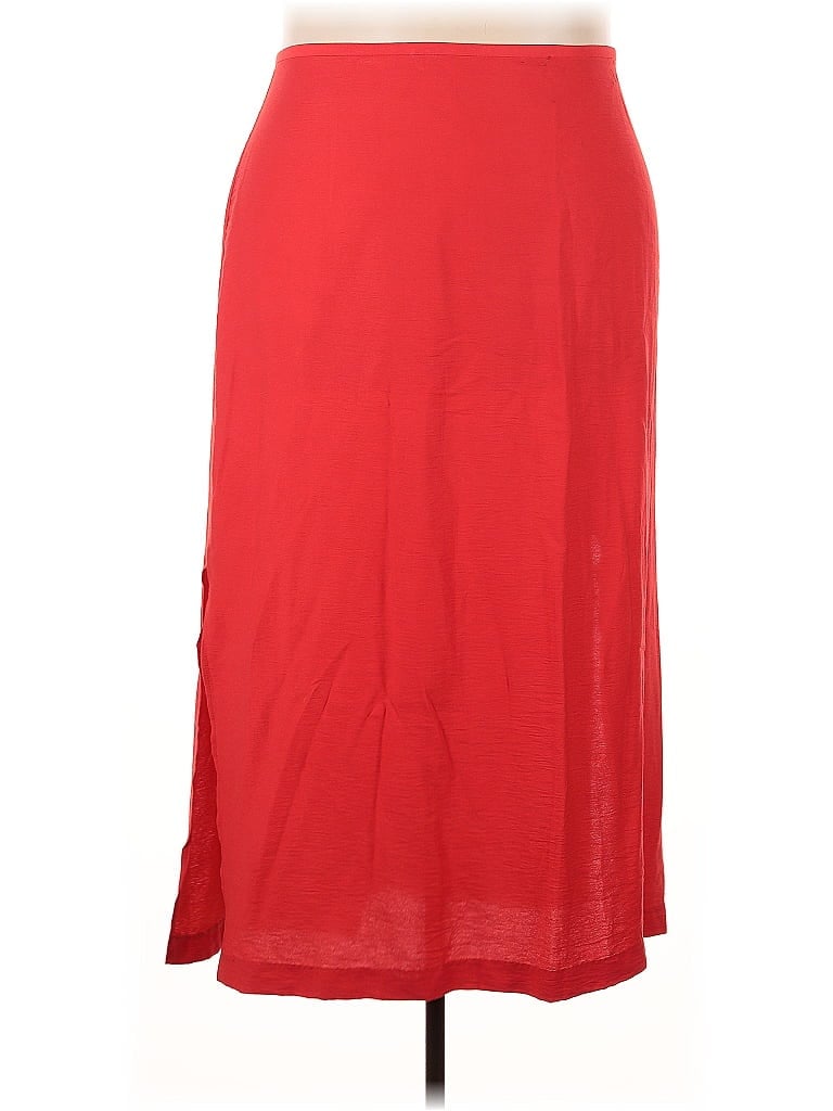 Pre-owned Eloquii Casual Skirt In Red