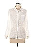 Tommy Hilfiger Ivory Long Sleeve Blouse Size M - photo 1