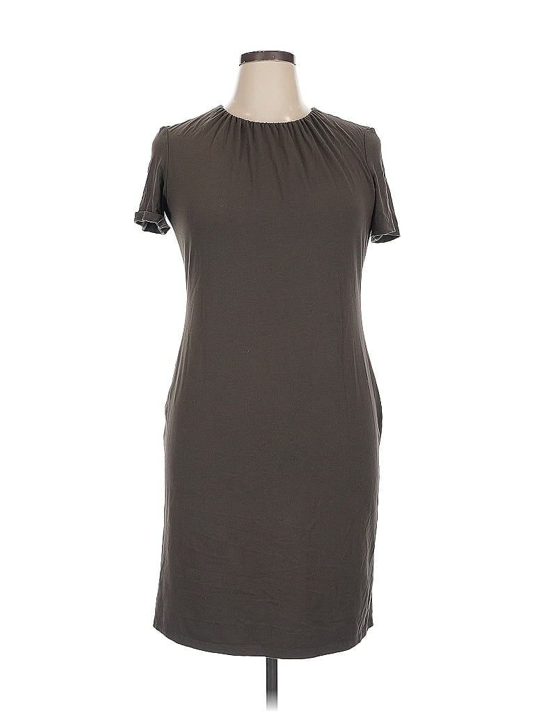 Pre-owned Theory Casual Dress In Gray