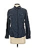 Tommy Bahama Blue Long Sleeve Button-Down Shirt Size XS - photo 1