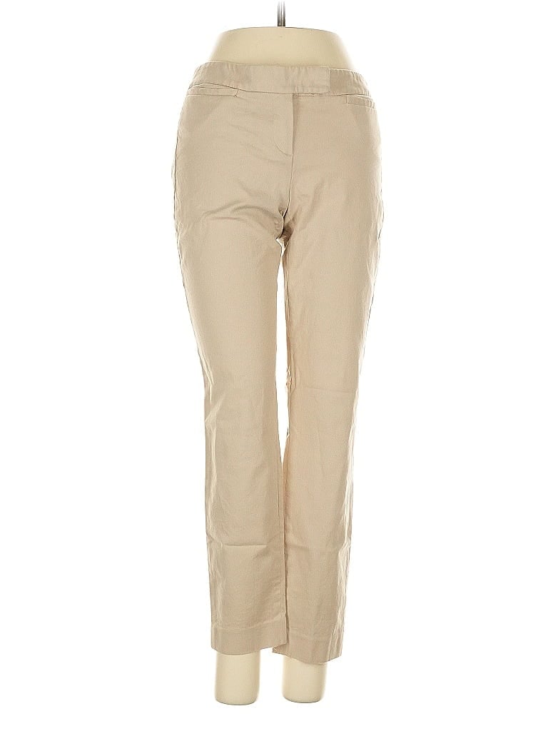 Pre-owned Theory Khaki Pant In Brown