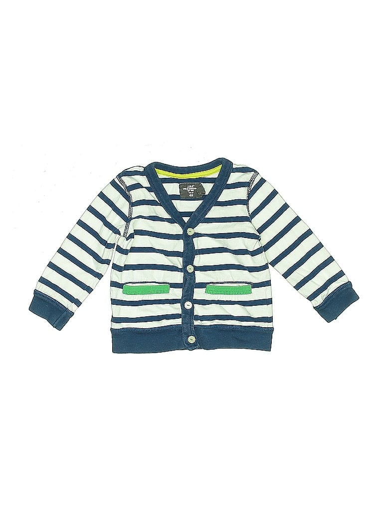 Pre-owned H&m L.o.g.g. Babies' Cardigan Sweater In Green