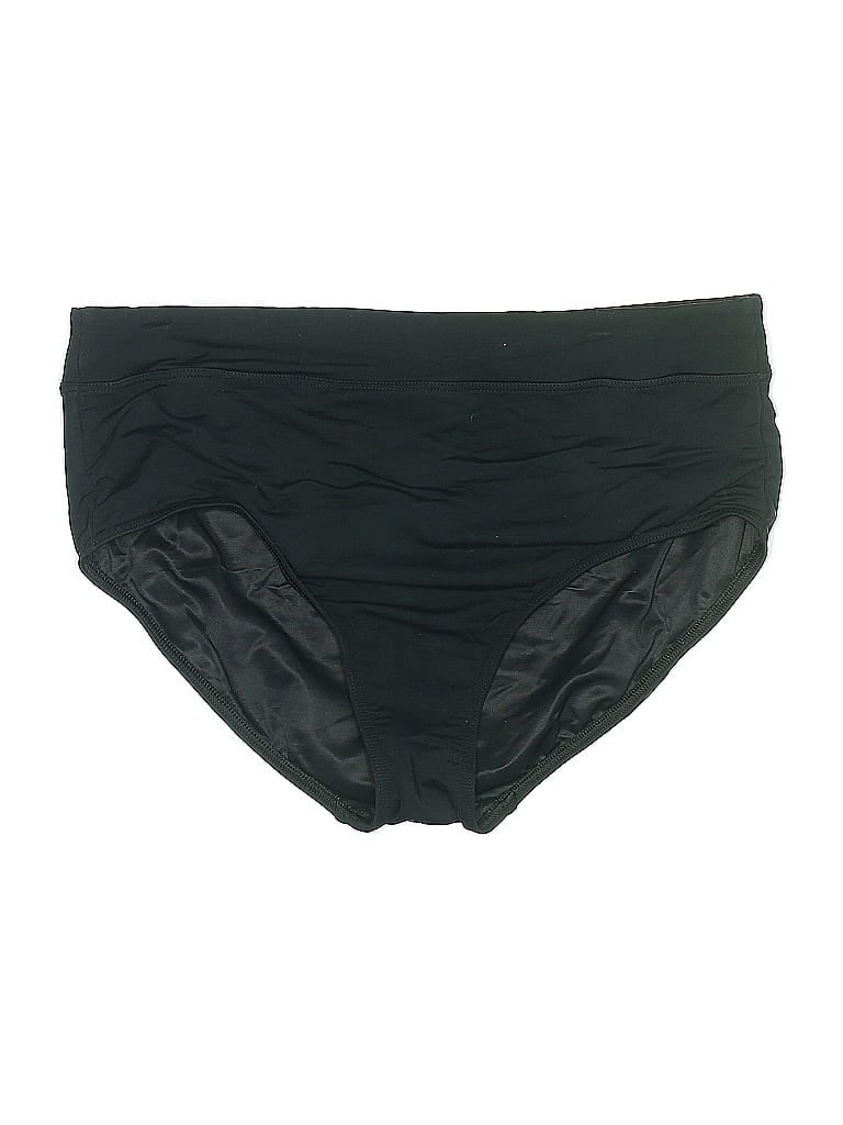 Pre-owned Lands' End Swimsuit Bottoms In Black