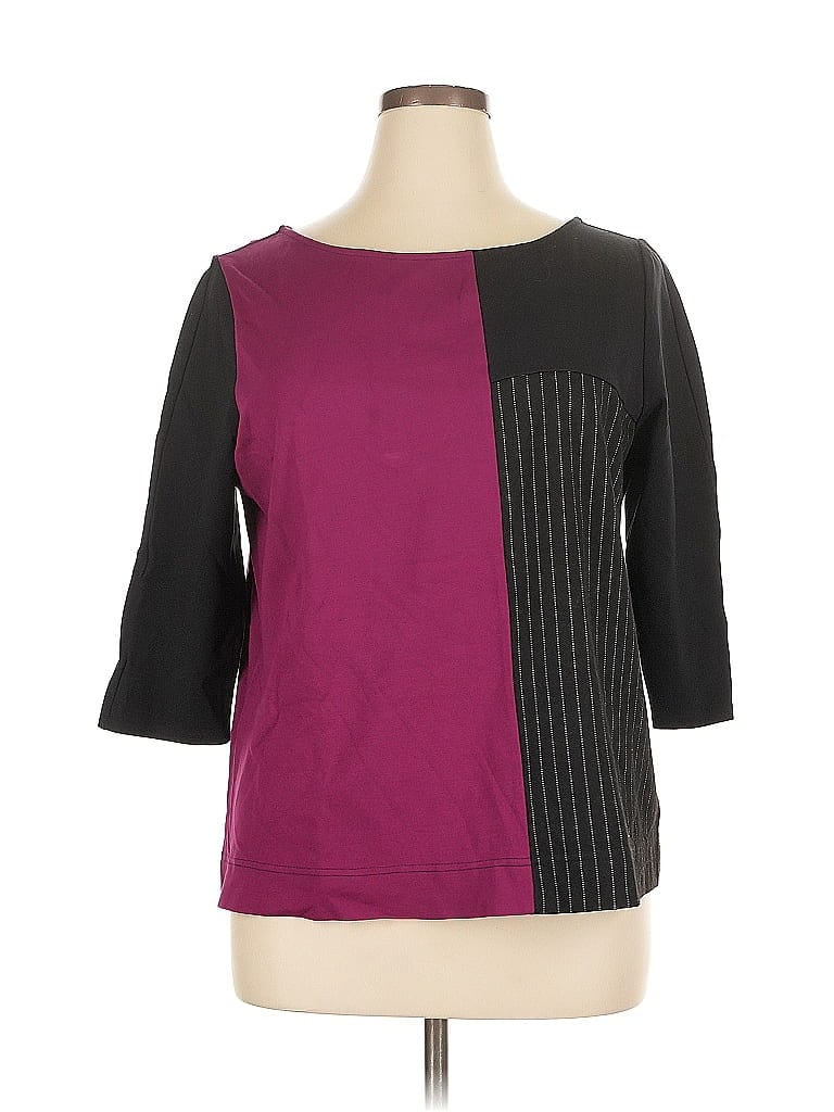 Pre-owned Lane Bryant Cardigan Sweater In Purple