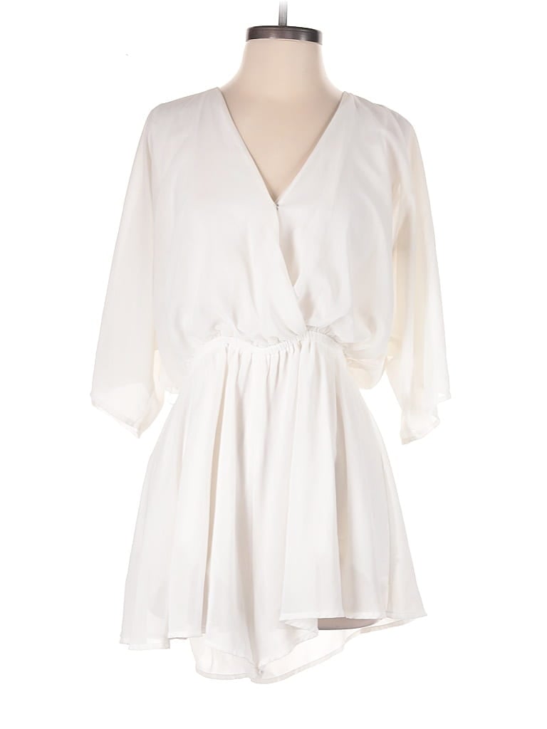 Pre-owned Lulus Romper In White