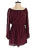 Xhilaration 100% Rayon Burgundy Romper Size S - photo 1