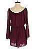 Xhilaration 100% Rayon Burgundy Romper Size S - photo 2