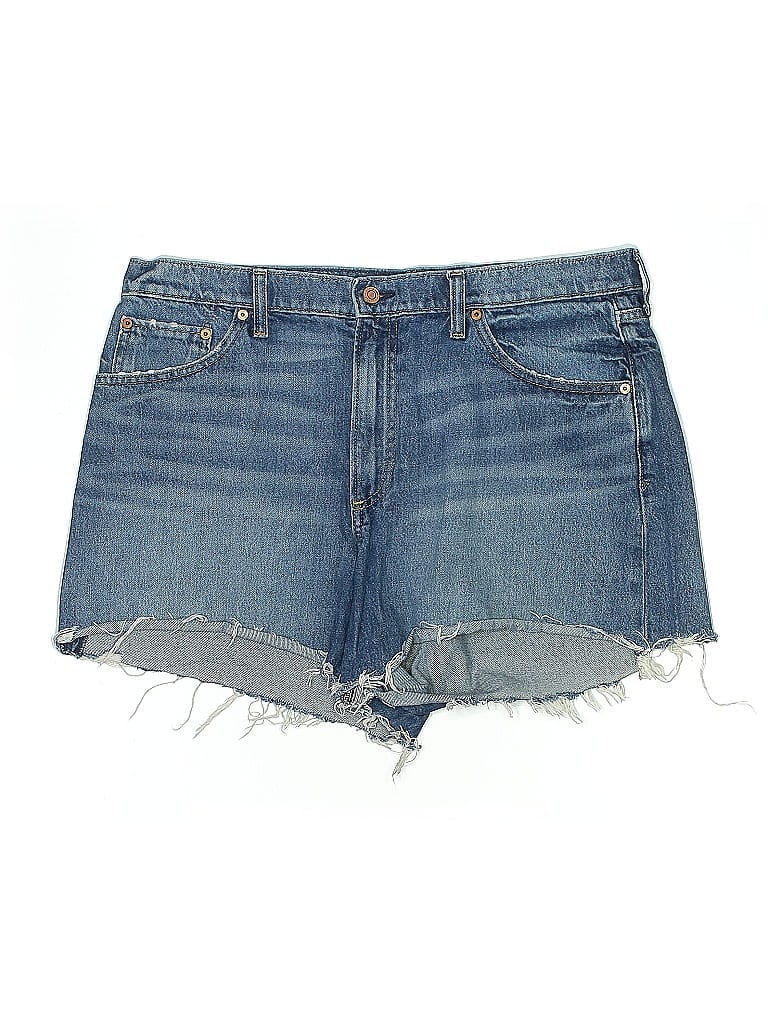 Click to view more detailed imagery on our partner's website Pre-owned Gap Denim Shorts In Blue