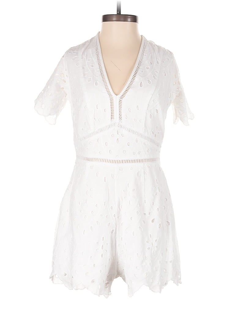 Abercrombie & Fitch Romper In White
